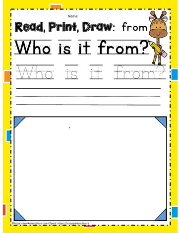 Sight word from